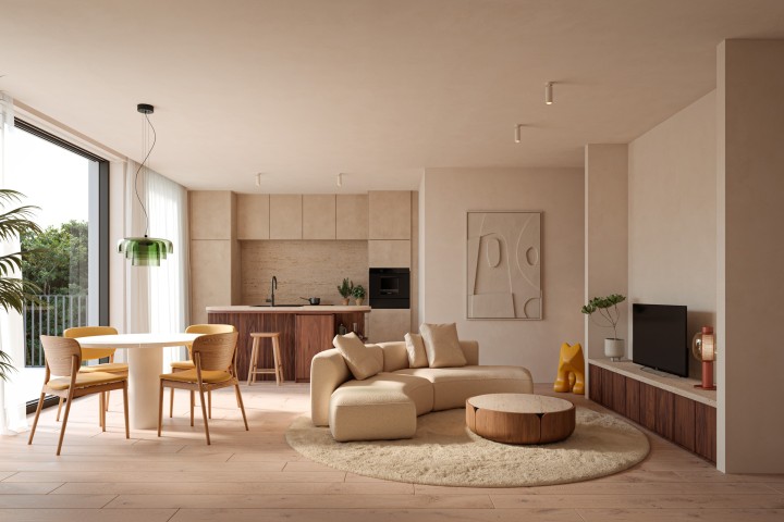 Hof Bursebeke 3D interieur 2.1