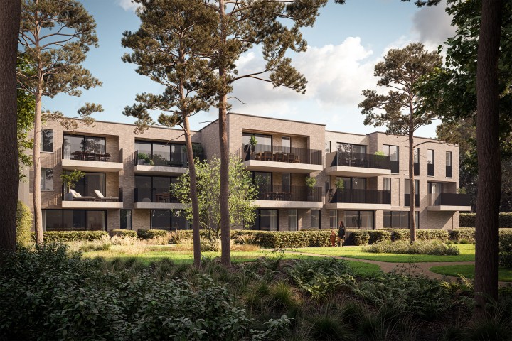 Hof Bursebeke 3D achtergevel